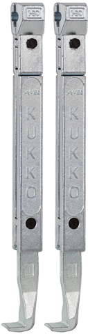 Kukko 1-190-P 2 Abzugshaken (Paar)