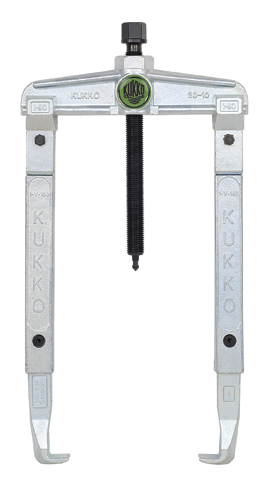 Kukko 20-10-25 Universal-2-Arm-Abzieher mit verlängerten Abzugshaken (bis zu 4 3/4' Außendurchmesser und 9 7/8' Spanntiefe)