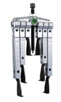 Kukko 20-20-SP Universal-2-Arm-Abzieher mit schmalen Abzugshaken (bis zu 7 7/8' Außendurchmesser und 11 7/8' Spanntiefe)