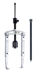 Kukko 20-2-3-B Universal-2-Arm-Abzieher mit langer hydraulischer Spindel und verlängerten Abzugshaken (bis zu 6 3/8' Außendurchmesser und 11 7/8' Spanntiefe)