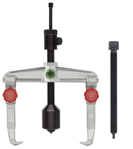 Kukko 20-30+B Universal-2-Arm-Abzieher mit langer Hydraulikspindel und Schnellverstellbacken (bis zu 13 3/4' Außendurchmesser und 7 7/8' Spanntiefe)