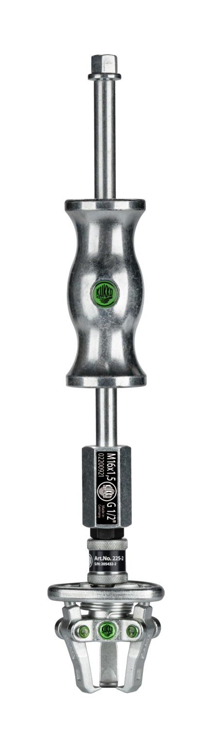 Kukko 225-3-G Gleithammer-Lagerabzieher - 38 bis 70 mm Spannweite