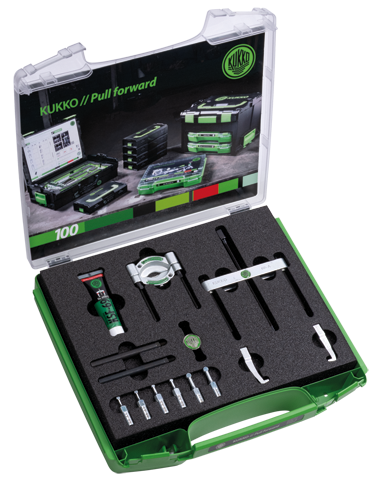 Kukko 29-A-69 Universal-Abziehersatz mit Lagertrenner und Kugellagerabzieher
