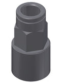 Schnellverbindung für Schmierstoff zu 8mm Schlauch (Verbindung zum Schmierstoff)