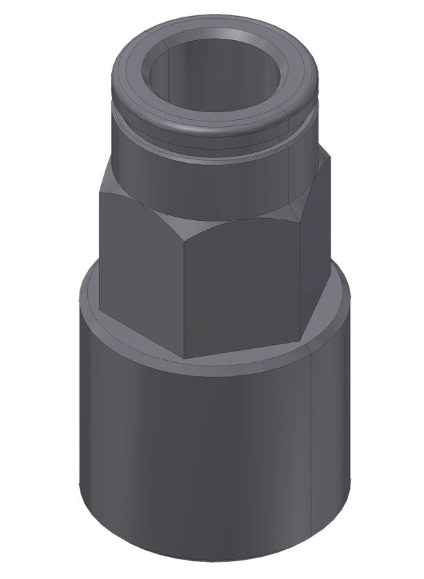 Schnellverbindung für Schmierstoff zu 8mm Schlauch (Verbindung zum Schmierstoff)