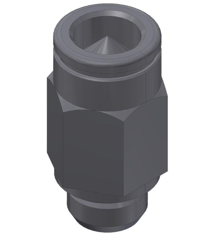 Schnellverbindung für 8mm Schlauch zu 1/8' Gleitpunkt