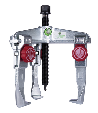 Kukko 30-10+ Universal-3-Arm-Abzieher mit schnell verstellbaren Backen (bis zu 5 1/8' Außendurchmesser und 3 7/8' Spanntiefe)