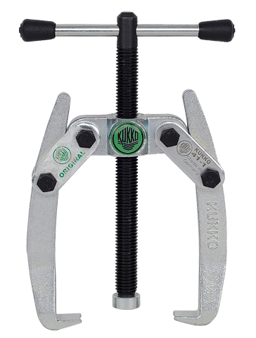 Kukko 41-1 Universal-2-Arm-Abzieher mit schwenkbaren Abzugshaken (bis zu 2 5/8' Außendurchmesser und 2 5/8' Spanntiefe)