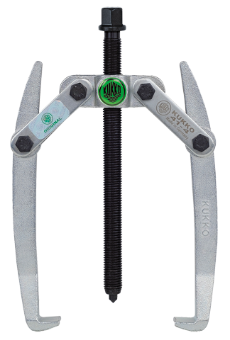 Kukko 41-4 Universal-2-Arm-Abzieher mit schwenkbaren Abzugshaken (bis zu 5 1/8' Außendurchmesser und 6 3/8' Spanntiefe)