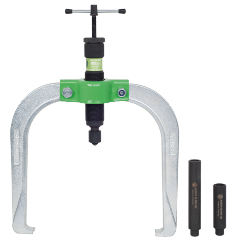 Kukko 844-5-B Universal hydraulischer 2-Arm-Abzieher mit kurzer hydraulischer Spindel und selbstzentrierenden Abzugshaken