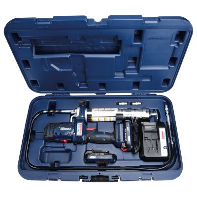 Lincoln Schmierung 20V High-Drehmoment 2-Speed Li Ion PowerLuber mit (2) Batterien
