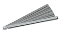 Proto 25 Fühlerlehrensatz mit langen Blättern, 0.0015 in bis 0.040 in Dicke, Zoll / Metrik, 1/2 in x 12 in